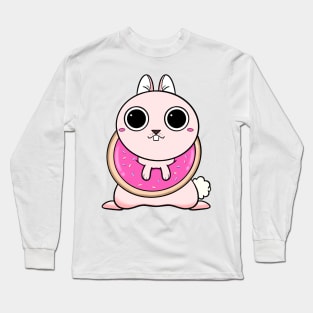 Donut bunny Long Sleeve T-Shirt